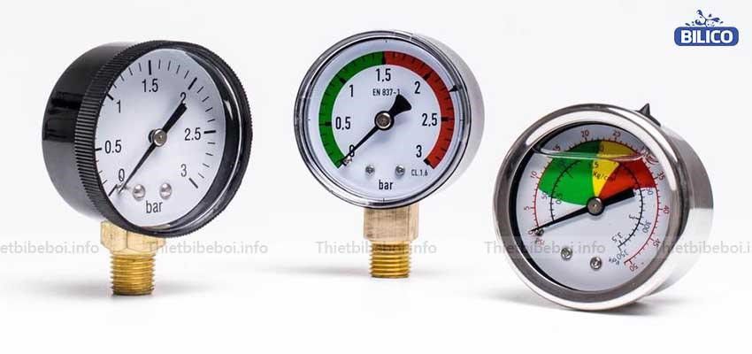 Đồng hồ đo áp suất của bình lọc