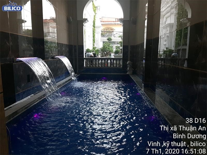 Hình ảnh bể bơi của anh Thắng ở Bình Dương | thietbibeboi.info