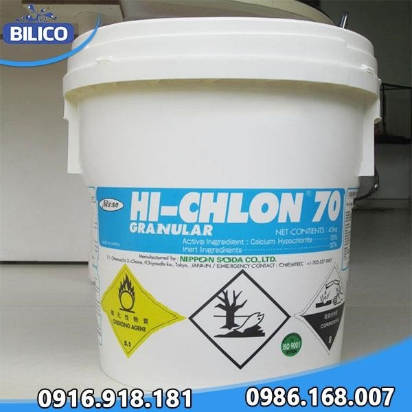 Hóa chất Chlorine 70% | Bilico