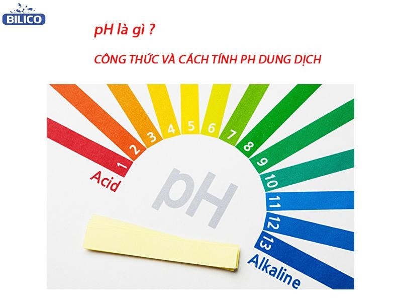 Cách tính pH - Công thức tính pH chuẩn nhất
