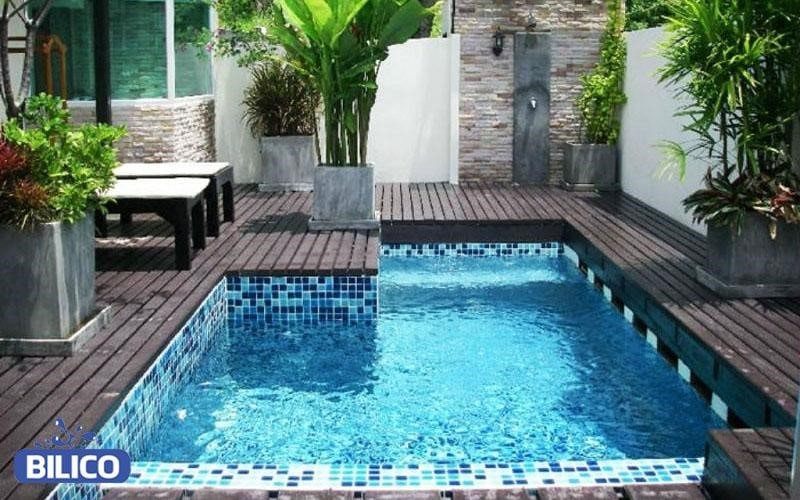 Lựa chọn mẫu gạch phù hợp cho bể bơi nhà bạn