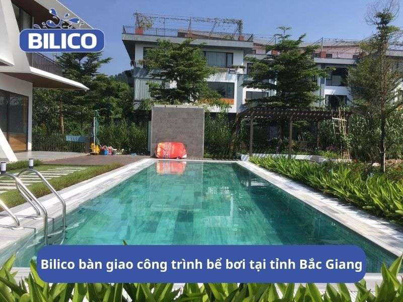 Bàn giao công trình bể bơi cho Công ty Cổ phần Bestbuild tại tỉnh Bắc Giang
