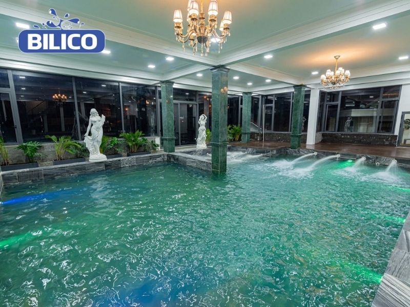 Bàn giao công trình bể bơi cho Khách sạn Poseidon Boutique Hostel & Pool Đà Lạt