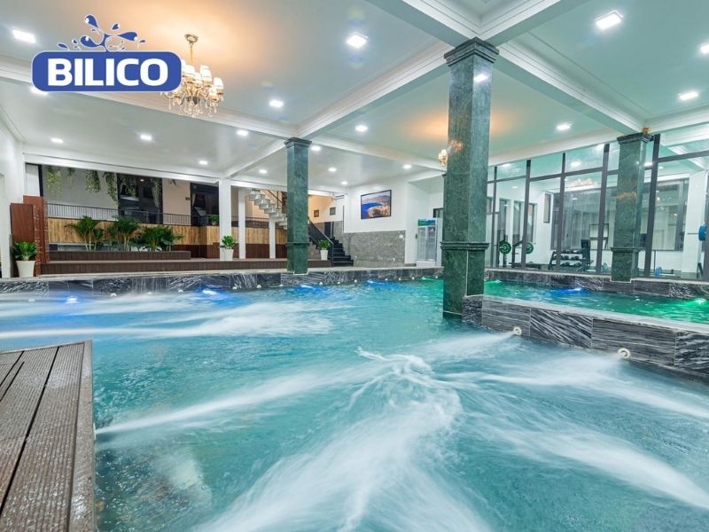 Bàn giao công trình bể bơi cho Khách sạn Poseidon Boutique Hostel & Pool Đà Lạt